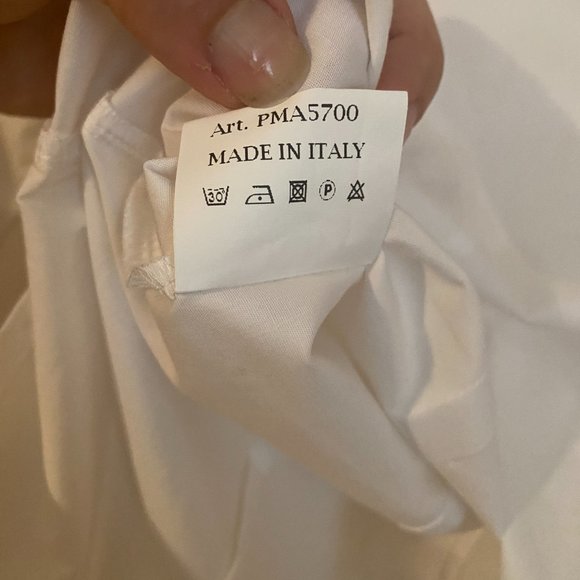 Made in Italy Cesare Paciotti Button Down with Dagger Neck Detail - Picture 3 of 5